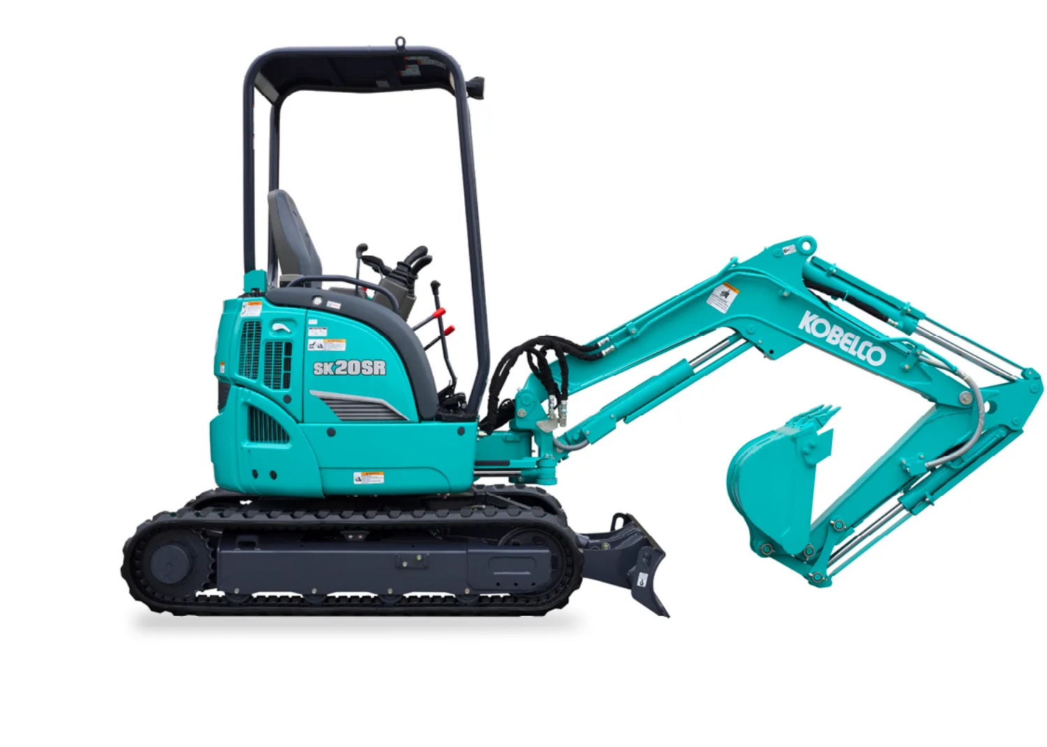 Kobelco SK20SR mini excavator.